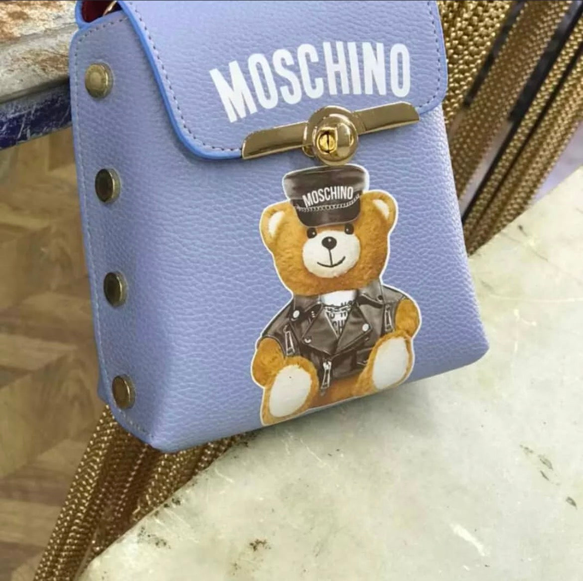 Moschino Shoulder Bag – Chic & Modern Elegance