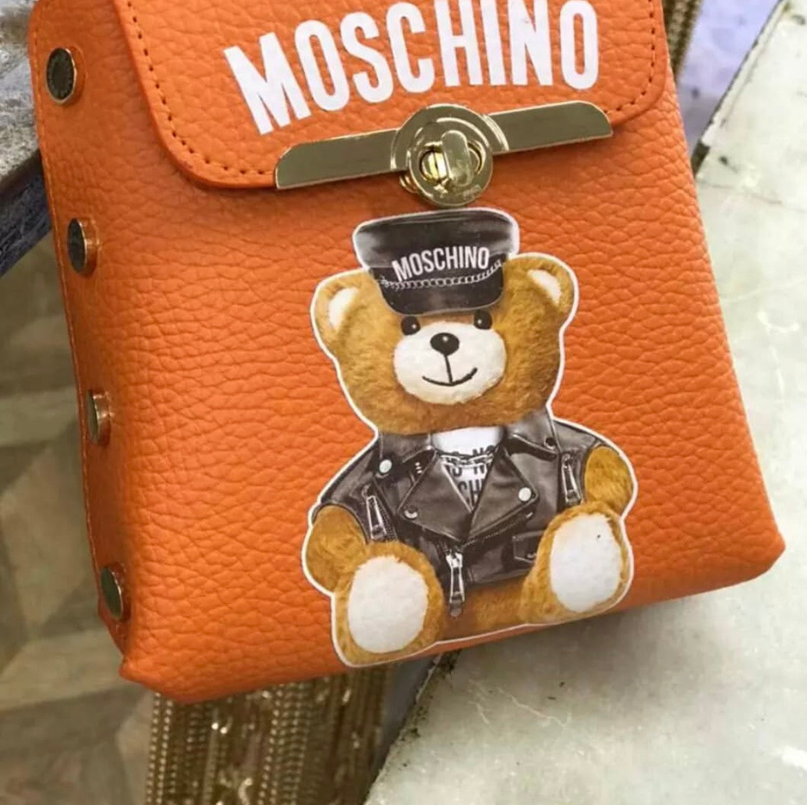 Moschino Shoulder Bag – Chic & Modern Elegance