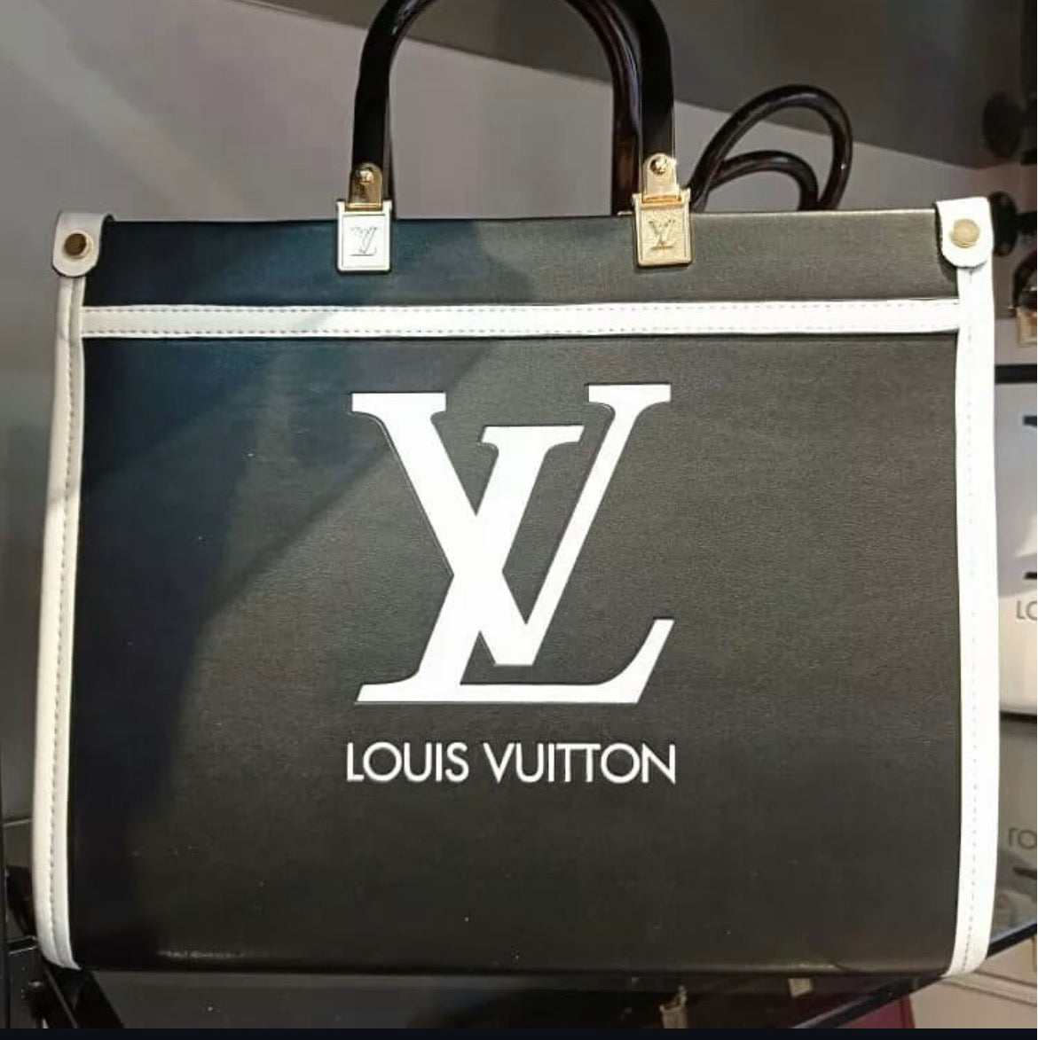 Louis Vuitton Classic Black Tote Bag