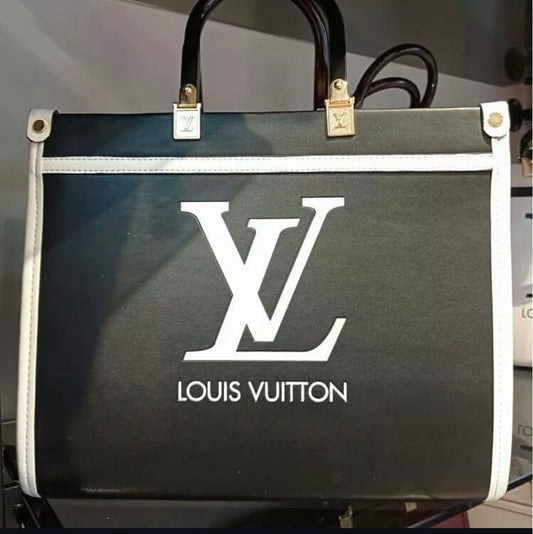 Louis Vuitton Classic Black Tote Bag